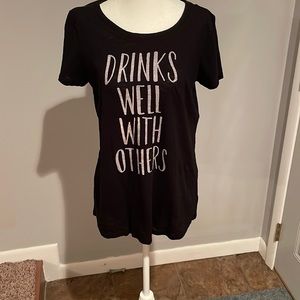 Drinks well with others Torrid Tshirt
